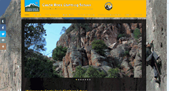 Desktop Screenshot of castlerockclimbingschool.com